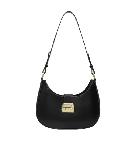 Urban Chic Shoulder Bag - Sleek & Retro