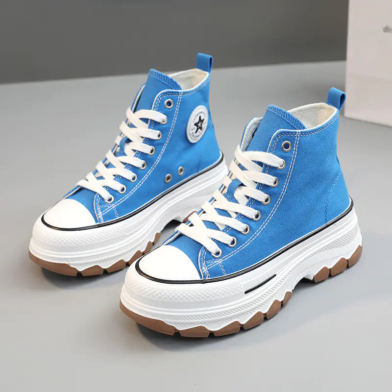 Chic Summer Canvas High-Tops