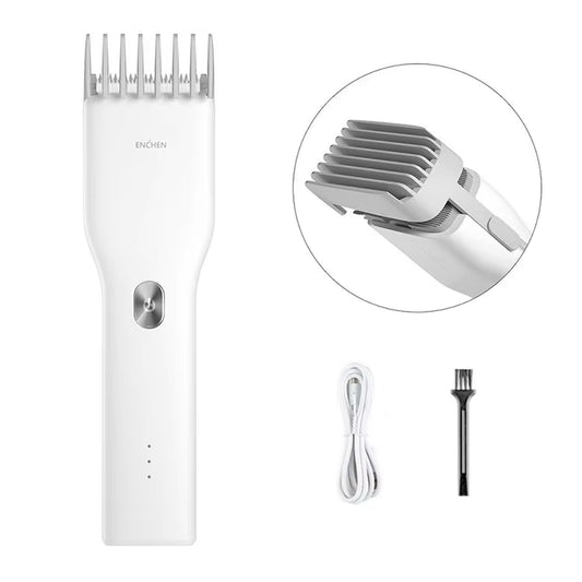 Boost Electric Hair Clipper Professional Cordless Fast Type-C Charging Ceramic Haircut Machine Hair Trimmer for Men Adult