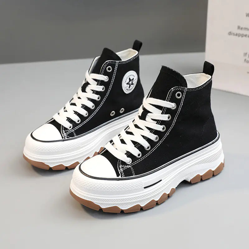 Chic Summer Canvas High-Tops