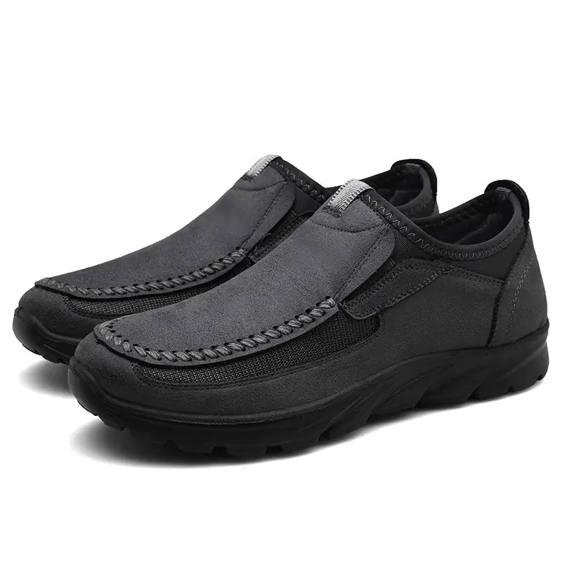 Men's Business Casual Outdoor Loafers with Thick Sole