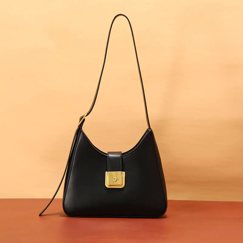 Urban Chic Shoulder Bag - Sleek & Retro