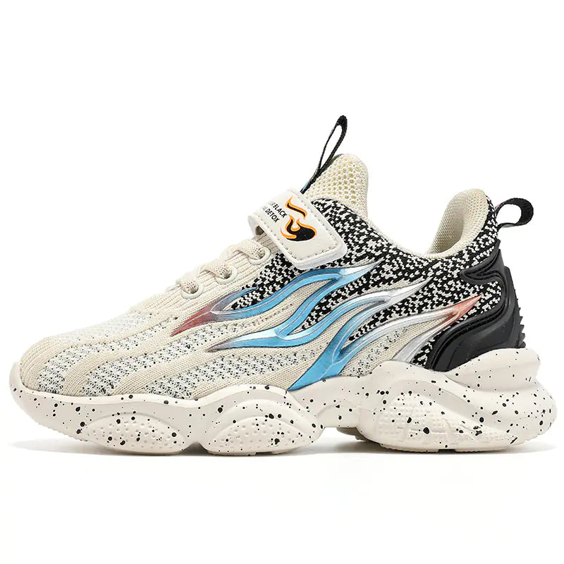 Trendy Boy's Mesh  Fashion Sneakers