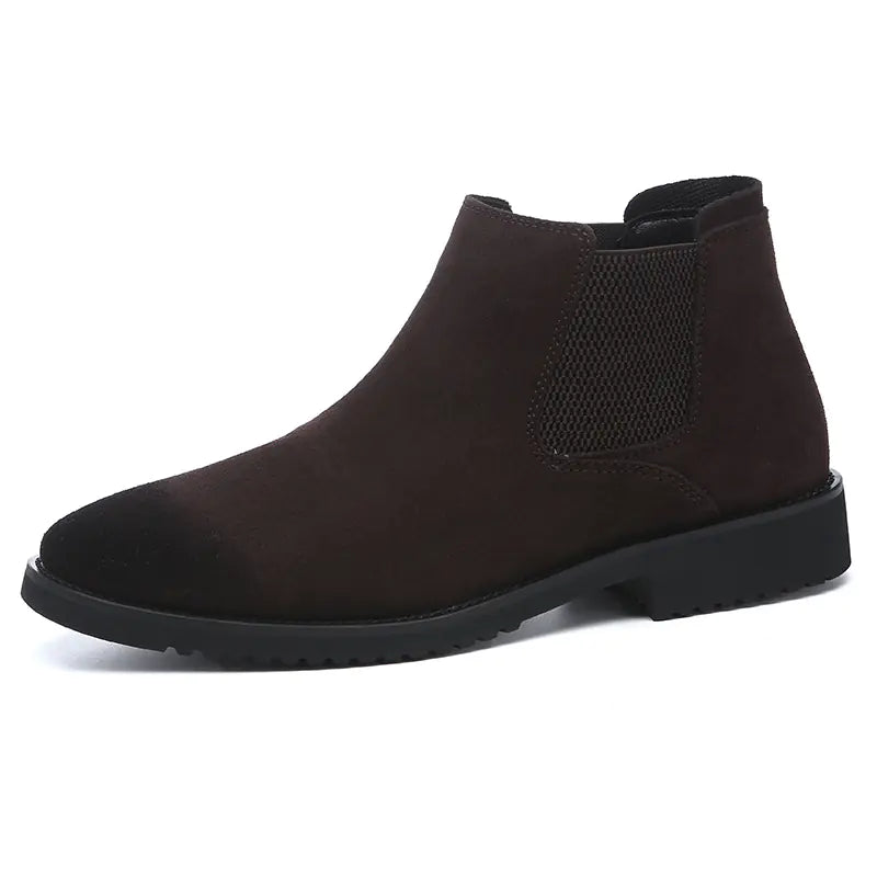 Men's Premium Leather Chelsea Ankle Boots