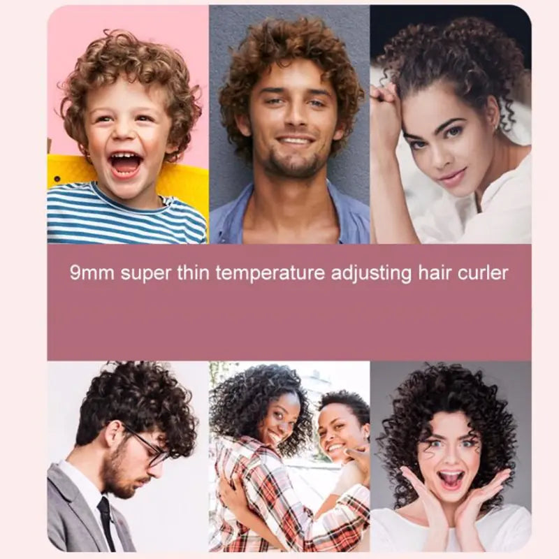 Elite 9mm Hair Curler with LCD Screen