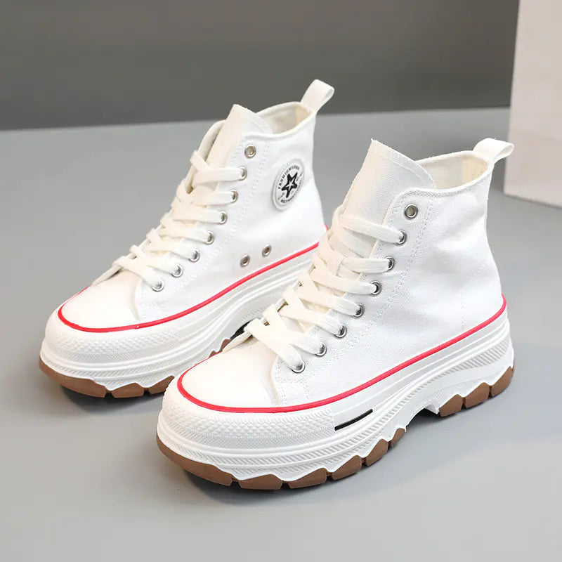 Chic Summer Canvas High-Tops