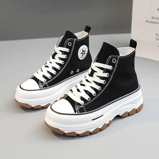 Chic Summer Canvas High-Tops